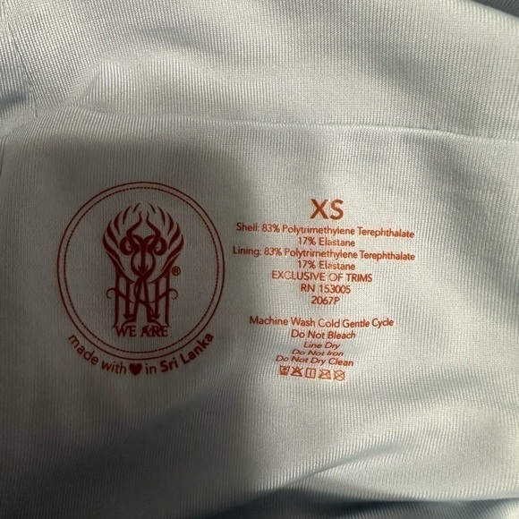 We Are HAH Wrap It Up One Piece Swimsuit, Size XS (v) - Picture 7 of 8